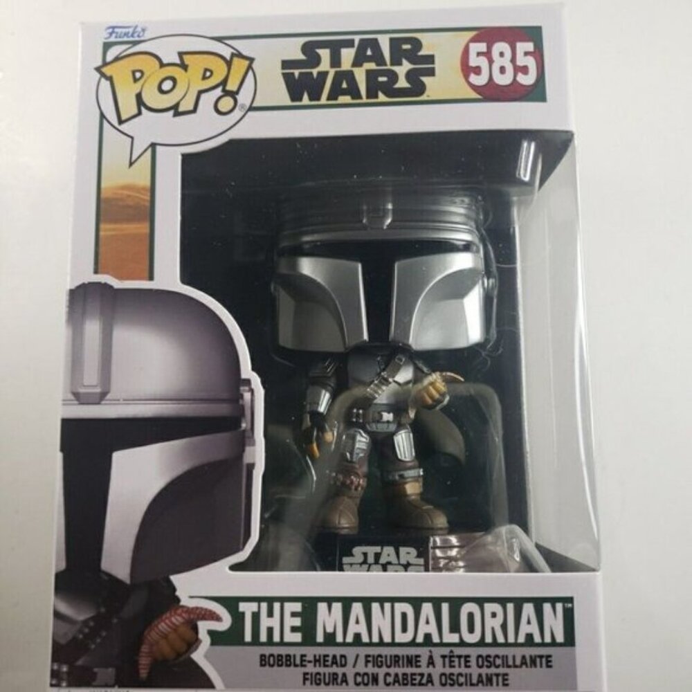 Pop Star Wars The Mandalorian 3.75 Inch Action Figure - The Mandalorian #585